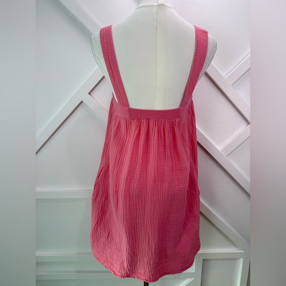 Lake Hamptons Nightgown Gauze Cotton Blend Pink Size XS - Picture 5 of 10